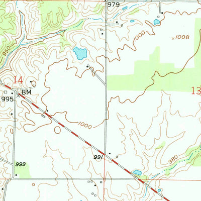 United States Geological Survey Sunman, IN (1958, 24000-Scale) digital map