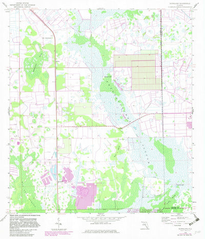 United States Geological Survey Sunniland, FL (1958, 24000-Scale) digital map