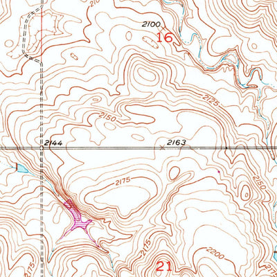 United States Geological Survey Sunnyhill School, MT (1988, 24000-Scale) digital map