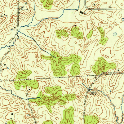 United States Geological Survey Sunnyhill, TN (1951, 24000-Scale) digital map