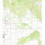 United States Geological Survey Sunnymead, CA (1953, 24000-Scale) digital map