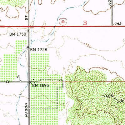 United States Geological Survey Sunnymead, CA (1953, 24000-Scale) digital map