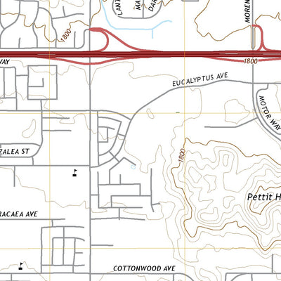 United States Geological Survey Sunnymead, CA (2021, 24000-Scale) digital map
