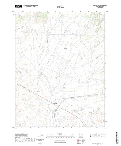 United States Geological Survey Sunnyside Junction, UT (2023, 24000-Scale) digital map