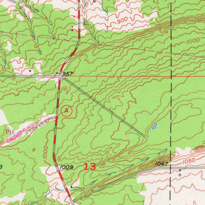 United States Geological Survey Sunnyside, WI (1954, 24000-Scale) digital map