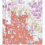 United States Geological Survey Sunnyslope, AZ (1965, 24000-Scale) digital map