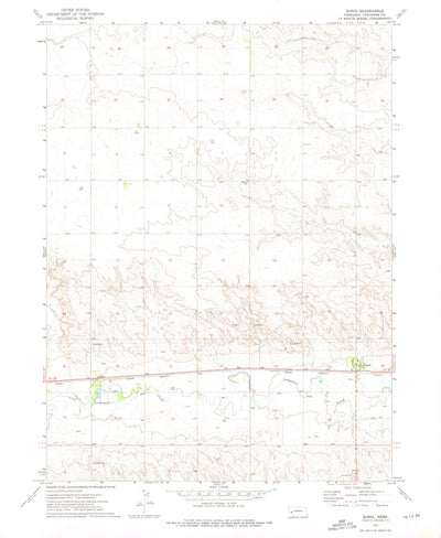 United States Geological Survey Sunol, NE (1972, 24000-Scale) digital map