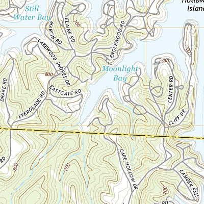 United States Geological Survey Sunrise Beach, MO (2021, 24000-Scale) digital map