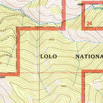 United States Geological Survey Sunrise Spring, MT (1999, 24000-Scale) digital map