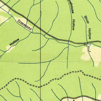 United States Geological Survey Sunrise, TN (1936, 24000-Scale) digital map