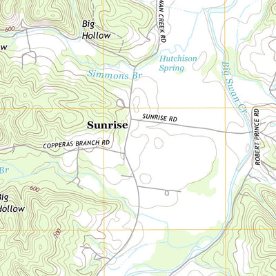 United States Geological Survey Sunrise, TN (2013, 24000-Scale) digital map