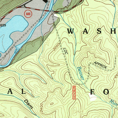 United States Geological Survey Sunrise, VA-WV (1995, 24000-Scale) digital map