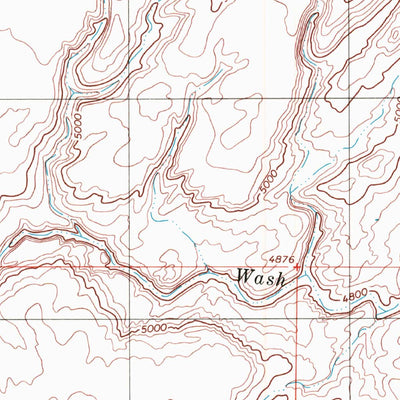 United States Geological Survey Sunset Flat, UT (1997, 24000-Scale) digital map