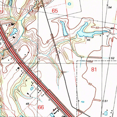 United States Geological Survey Sunset, LA (1998, 24000-Scale) digital map