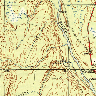 United States Geological Survey Sunset Lake, MI (1946, 31680-Scale) digital map