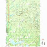 United States Geological Survey Sunset Lake, MI (1999, 24000-Scale) digital map