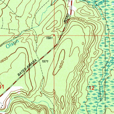United States Geological Survey Sunset Lake, MI (1999, 24000-Scale) digital map