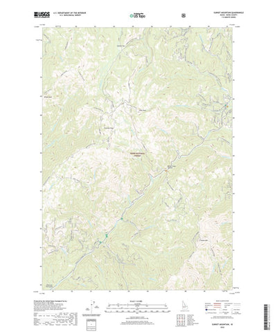 United States Geological Survey Sunset Mountain, ID (2020, 24000-Scale) digital map