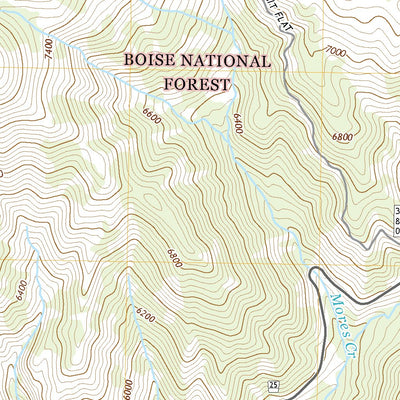 United States Geological Survey Sunset Mountain, ID (2020, 24000-Scale) digital map