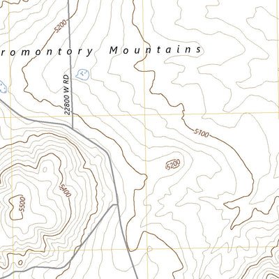 United States Geological Survey Sunset Pass, UT (2023, 24000-Scale) digital map