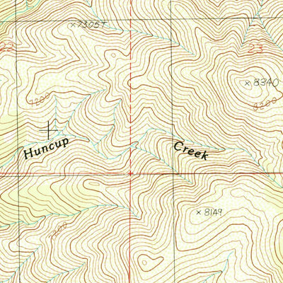 United States Geological Survey Sunset Peak, UT (1986, 24000-Scale) digital map