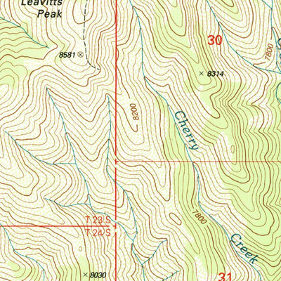United States Geological Survey Sunset Peak, UT (2001, 24000-Scale) digital map