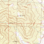 United States Geological Survey Sunset Reservoir, NV (1979, 24000-Scale) digital map