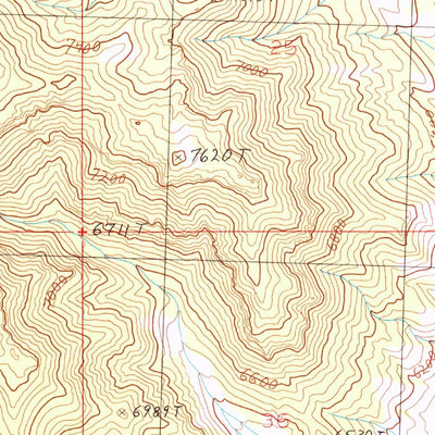 United States Geological Survey Sunset Reservoir, NV (1979, 24000-Scale) digital map