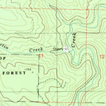 United States Geological Survey Sunset Spring, OR (1979, 24000-Scale) digital map