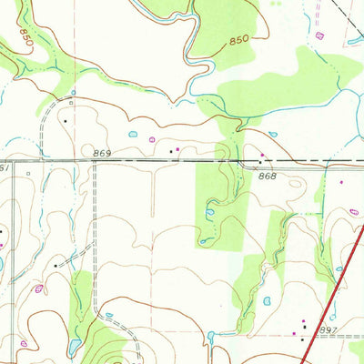 United States Geological Survey Sunset, TX (1961, 24000-Scale) digital map