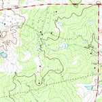 United States Geological Survey Sunshine Hill, TX-OK (1972, 24000-Scale) digital map