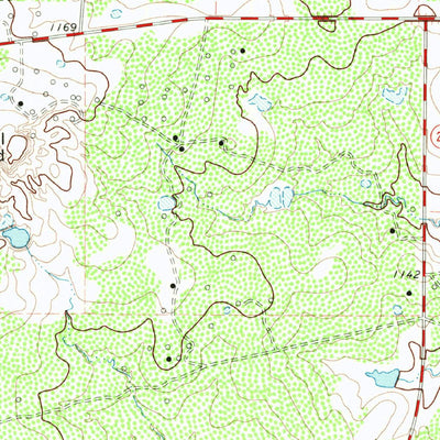 United States Geological Survey Sunshine Hill, TX-OK (1972, 24000-Scale) digital map