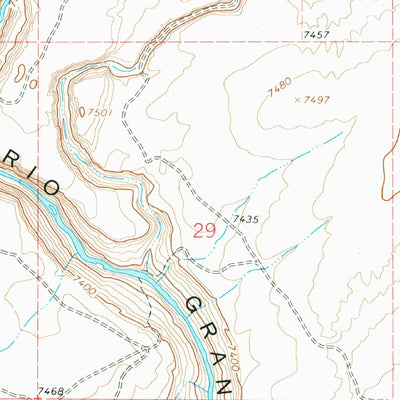 United States Geological Survey Sunshine, NM (1963, 24000-Scale) digital map