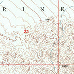 United States Geological Survey Sunshine Peak, CA (1955, 24000-Scale) digital map
