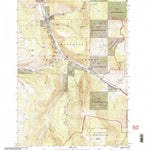 United States Geological Survey Sunshine Point, MT (2000, 24000-Scale) digital map