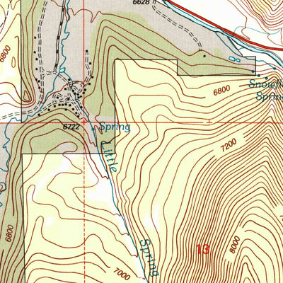 United States Geological Survey Sunshine Point, MT (2000, 24000-Scale) digital map