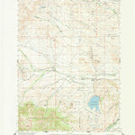 United States Geological Survey Sunshine Reservoir, WY (1957, 62500-Scale) digital map