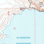 United States Geological Survey Sunshine Reservoir, WY (1991, 24000-Scale) digital map