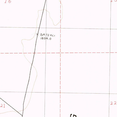 United States Geological Survey Sunshine Well NW, NV (1982, 24000-Scale) digital map
