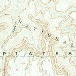 United States Geological Survey Supai, AZ (1962, 62500-Scale) digital map
