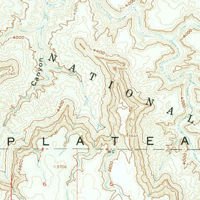 United States Geological Survey Supai, AZ (1962, 62500-Scale) digital map