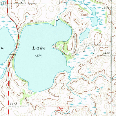 United States Geological Survey Superior, IA (1972, 24000-Scale) digital map