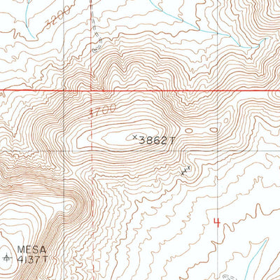United States Geological Survey Superior Lake, CA (1988, 24000-Scale) digital map