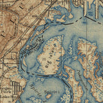 United States Geological Survey Superior, MN-WI (1917, 62500-Scale) digital map