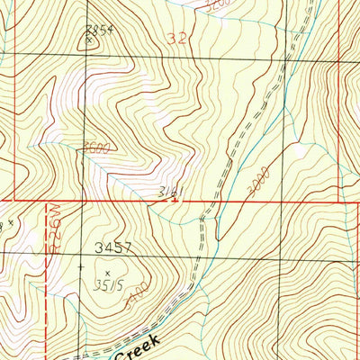 United States Geological Survey Superior, MT (1985, 24000-Scale) digital map