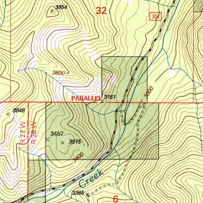 United States Geological Survey Superior, MT (1999, 24000-Scale) digital map