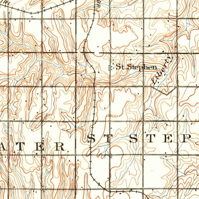 United States Geological Survey Superior, NE-KS (1898, 125000-Scale) digital map