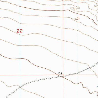 United States Geological Survey Superstition Mountain, CA (1956, 24000-Scale) digital map