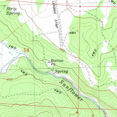 United States Geological Survey Suplee Butte, OR (1981, 24000-Scale) digital map