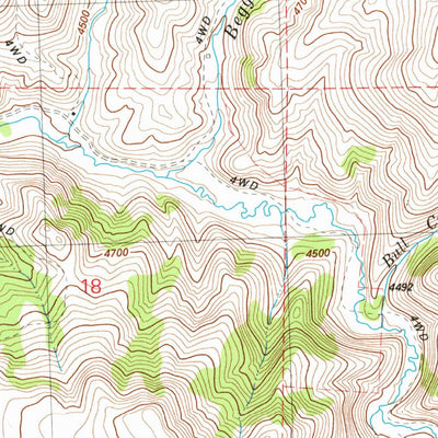 United States Geological Survey Suplee, OR (1981, 24000-Scale) digital map